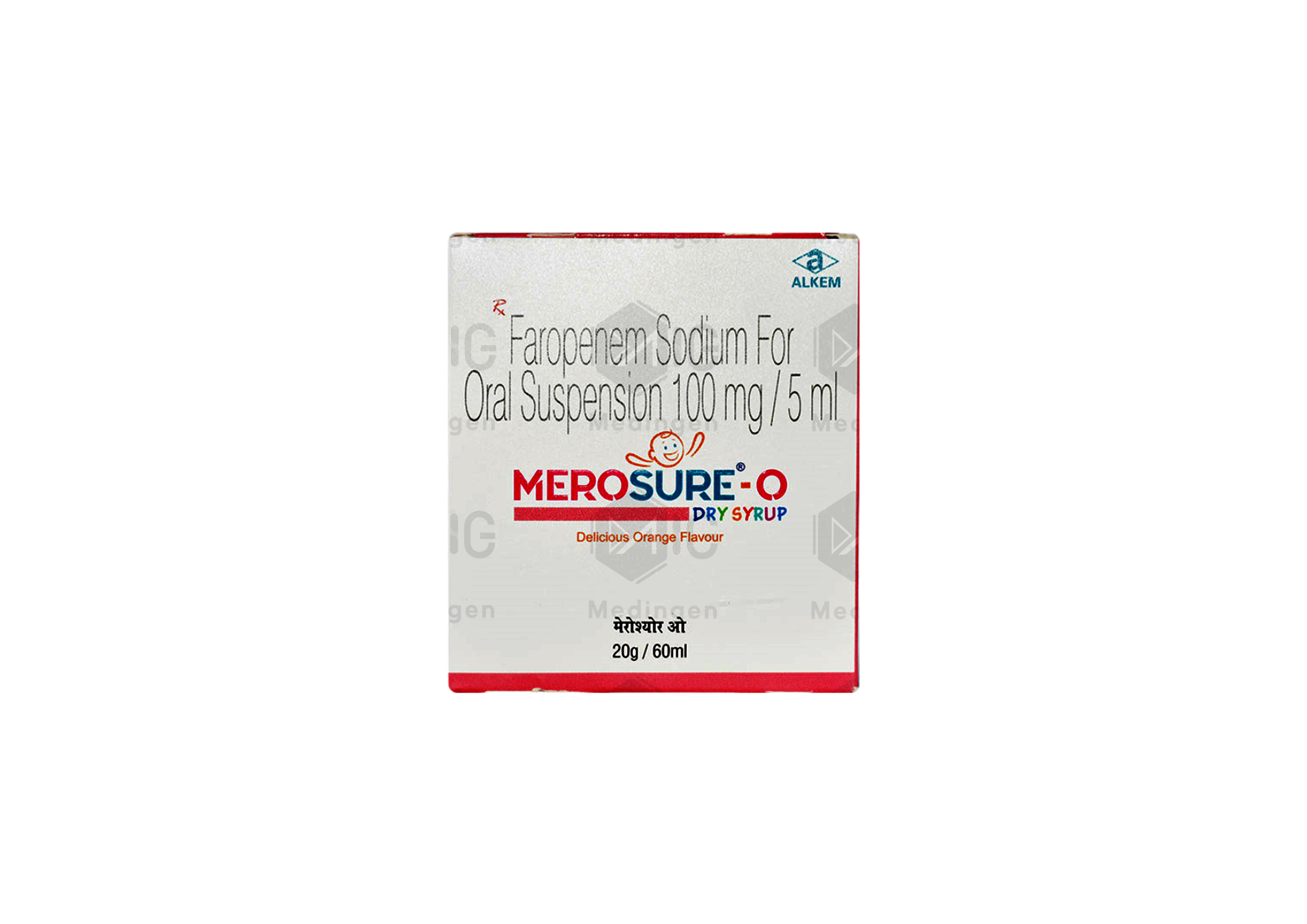 MEROSURE O DRY SYRUP ORANGE FLAVOUR